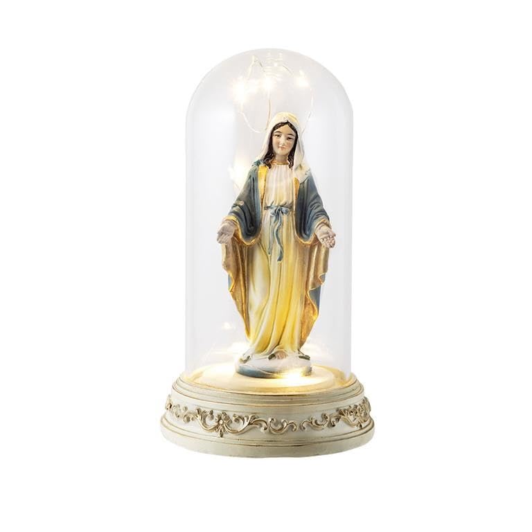 Fanal avec la Vierge Miraculeuse DRW pour illuminer votre coin prière