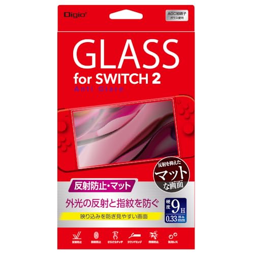 Amazon.co.jp: Switch 2 用 ティスプレイ ガラスフィルム 反射