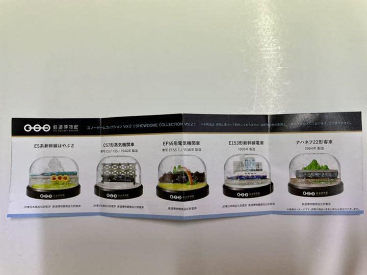 Amazon.co.jp: 鉄道博物館 スノードームコレクション vol.2 全5種