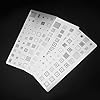 3pcs Universal BGA Reballing Stencils Kit For MTK For For Tools Box Storage With Wheels Large