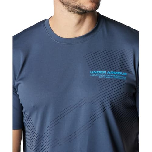 アンダーアーマー] UA TECH XL LOGO SS Downpour Gray M - 製品詳細