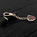 QWQJ Strawberry Key Chain Lovely Bag Charm Keychain Pendant Fashion Accessory Car Key Pendant Fruit Ornament For Children