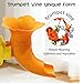 Interactive Dog Fetch Toy, Trumpet Shaped Ball Thrower, Durable Pet Toy with Fun Feature, Sturdy Fetch Accessory, Dog with Safe Design, Ball Thrower for Corner Play Area Alone Time