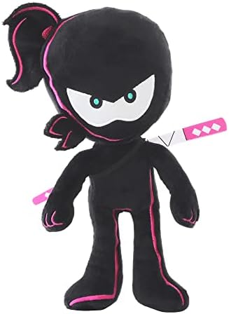 NINJA KIDZ TV Plush Buddy – Payton | 12 Inch Figure | Removable Signature Toy Staff | Collectable | Great Gift & Fun Toy for Kids