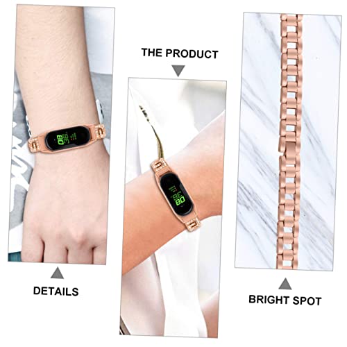 Bracelet de montre connectée réglable et confortable en alliage