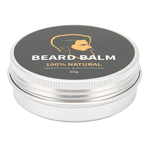 Beard Cream, Beard Moisturizer Balm Beard Cream Softened Beard Care Conditioner for Styles, Strength
