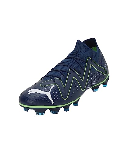 PUMA Damen Future Match Fg/Ag WN's Fussballschuh, Persian Blue White Pro Green, 37 EU