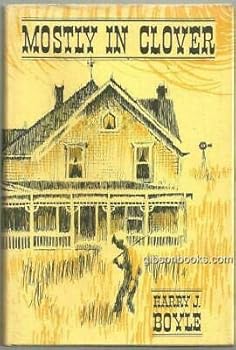 Hardcover Mostly in Clover by Harry Boyle 1964 1st US Edition with Dust Jacket Book