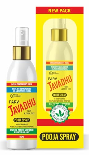 Image of Parag Fragrances Javadhu Alcohol Free Pooja Perfume 110ml