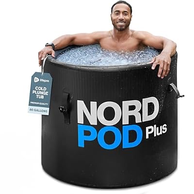 Lifepro NordPod Ice Bath Tub Portable Cold Plunge Water Therapy Pool