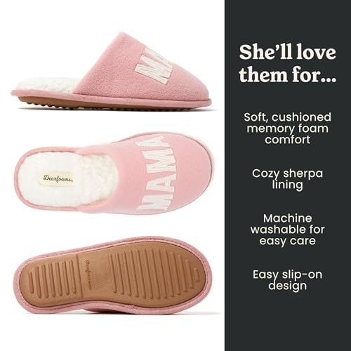 Image of Dearfoams Women's Mama Bear Matching Family Gifts for Mom Clog