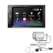 Produktbild Pioneer DMH-A240DAB 2-DIN Autoradio Bluetooth DAB USB passend für Opel Corsa D 2006-2014 inkl Canbus