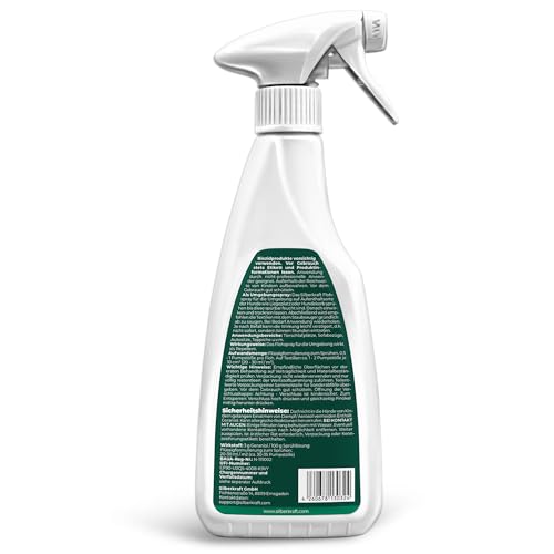 Silberkraft Flohspray für Umgebung 500ml, effektives Flohmittel gegen Flöhe, Zecken- und Milben, Flohspray für Wohnung und Möbel, ideal für Textilien, Hundebetten, Teppiche & Polster