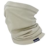 Fullsheild FR Flame Resistant Face Mask Full Cover Neck Gaiter Snood for Welding Hunting Army Military Working (LightKhaki, Onesize)