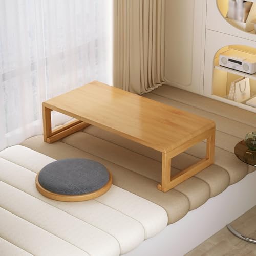 Table basse japonaise pour lecture du thé et session de travail à la maison