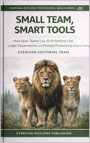 Small Team, Smart Tools: How Lean Teams Use AI to Perform Like Larger Departments and Multiply Productivity Without Hiring (Evervian Outliers Professional Skills Series Book 1)