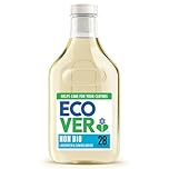 Ecover Non Bio Laundry Detergent, Laundry Washing Liquid, Fresh Lavender & Sandalwood Scent 1 x 28 Wash, 1 x 1L