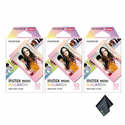 FUJIFILM INSTAX MINI Macaron Instant Film Bundle