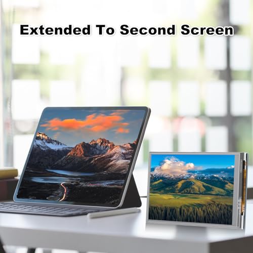 Image of ASHATA Touch Screen LCD Display Panel, 3.5 Inch, 480x320, for 4B 3B+ 3B 2B, with Resistive Touch Pen