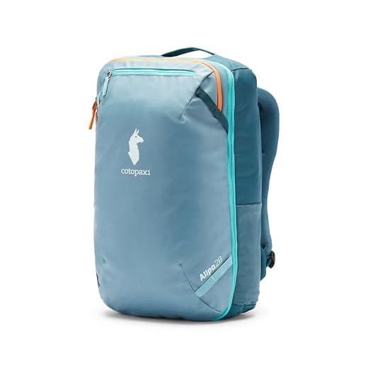 Cotopaxi Allpa 28L Travel Pack, Blue Spruce and Abyss
