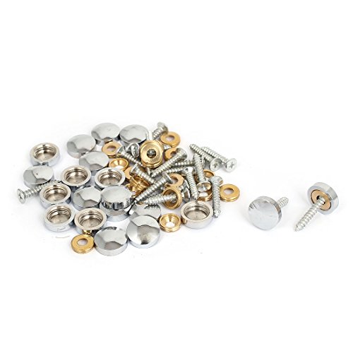 Aexit 14mm Diameter quality Parts Cap Decorative Screw Nail 20 Pcs for Mirrors Model:38as470qo43