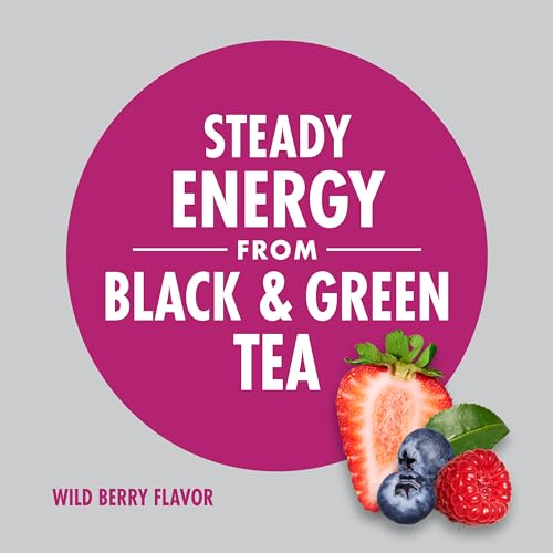 Image of V8 +Energy Wild Berry Juice Energy Drink, 8 fl oz Can (24 Pack)