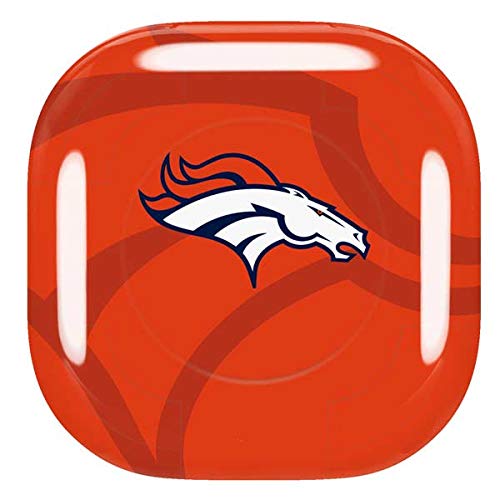Skinit Decal Audio Skin Compatible with Samsung Galaxy Buds Pro - Officially Licensed NFL Denver Broncos Double Vision Design