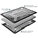 SUPCASE [Unicorn Beetle Series] Case for MacBook Air 13 Inch A1932 / A2179 / A2337 M1, Rubberized TPU Bumper Protective Cover for MacBook Air 13 Inch with Touch ID and Retina Display (Black/Frost)