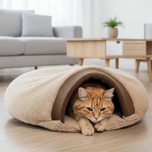 Sac de couchage pour chaton et chiot doux lit d'hiver