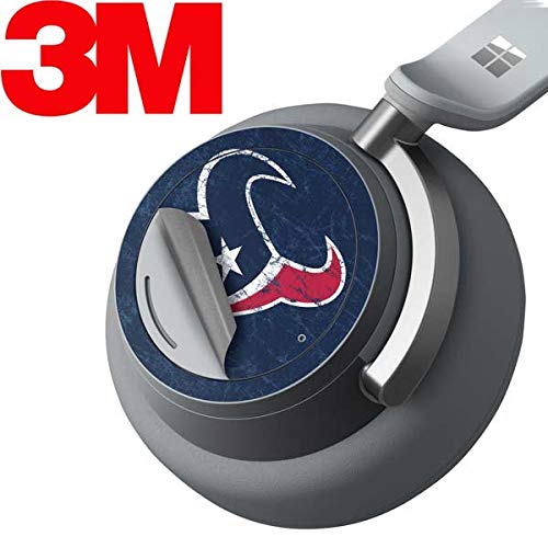 Skinit Decal Audio Skin Compatible with Surface Headphones - Officially Licensed NFL Houston Texans Distressed Design