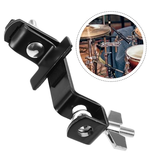 Clamp Ajustable para Soporte de Cowbell para Kit de Batería con Clip de Expansión Estable Acabado Suave Fácil Instalación y Alta Fuerza de Sujeción para Instrumentos de Percusión miniatura 4