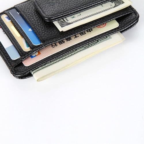 Fashion Women Men Wallet Money Clip Magnet Clip Ultrathin Pocket Clamp Credit Card Case3