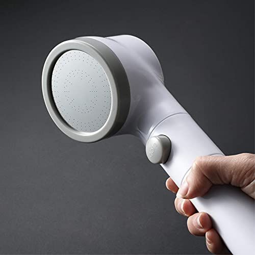 Cabezal de Ducha Manual LaseVe en ABS Blanco miniatura 5
