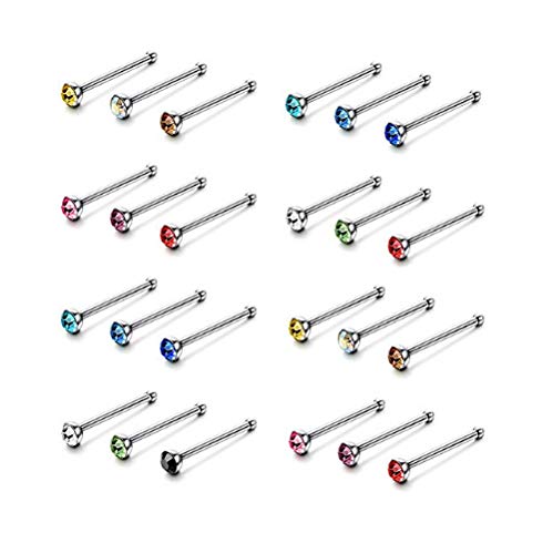 See full amazon price history chart for VAMA Fashions Womens 60 Pieces Nose Ring Studs Pins Body Piercing Jewelry Stud Big VAMA Fashions Womens 60 Pieces Nose Ring Studs Pins Body Piercing Jewelry Stud Big (B07RVN7F6L) Amazon Price History, Amazon Price Tracker
