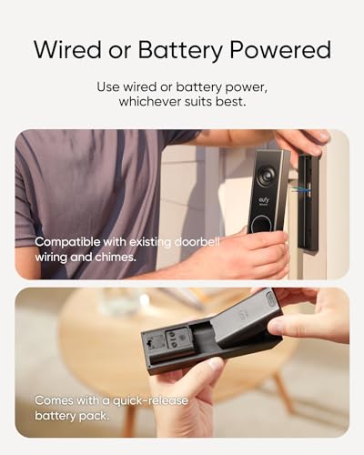 eufy E340 Dual-Camera 2K Video Doorbell