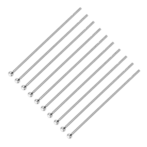 STOBOK DIY Jewelry Accessories 10pcs Silver Necklace Pendants Charms for Necklace DIY Pins