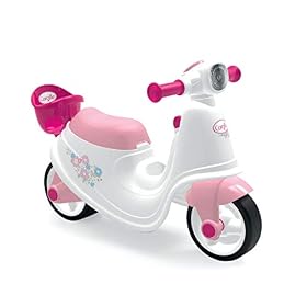 Smoby – 721002 – Porteur Enfant Scooter avec Roues Silencieuses