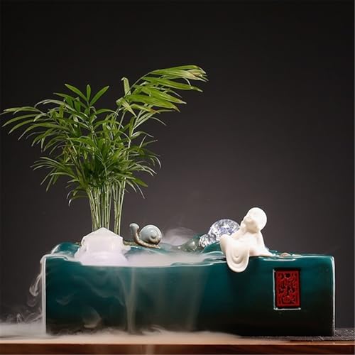 Fuente de sobremesa relajante china con agua circulante para decoracion 7
