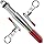 KNOT KNEEDLE Knot Tying Kit for Fly Fishing and Trout Fishing Gear, Lightweight Aluminum Tools Tie 20 Plus Knots, Accessories with Badge Clip for Vest, Tackle Box Supplies, Fishing Gift for Men
