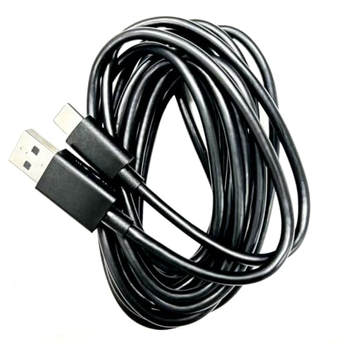 USB-C Data 3.0 Cable & Cord for Logitech BRIO – Ultra HD Webcam (C1000e) / Razer Kiyo Pro Camera, 6.5ft Long