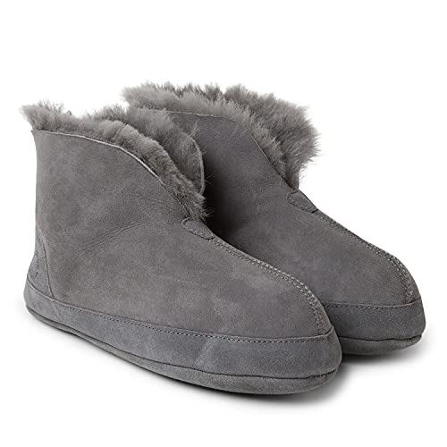 FIRESIDE by Dearfoams Men's Byron Bay Shearling Warm-up Boot2