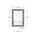 Malden International Designs Morgan Pewter Metal Picture Frame, 4x6, Silver