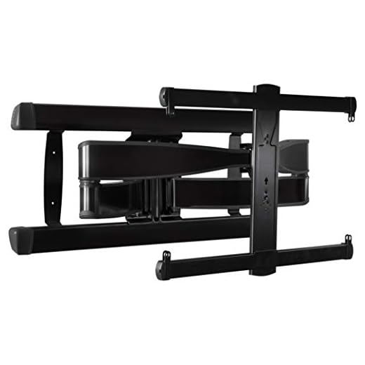 Sanus Vlf728 (B2) Slim Full Motion Swivel TV Bracket (42-90"), Black