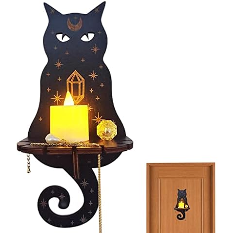 Abonda Crystal Decorative Shelf, Creative Meditation Wooden Handicraft Pendant, Home Candle Holder Decoration Crystal Display Stand Cover