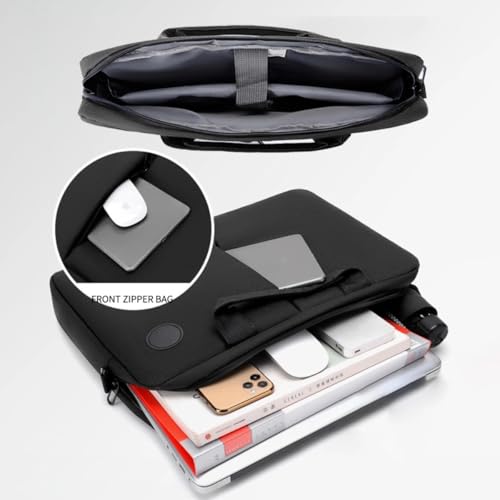 Pasta Notebook 15.6 Com Alça Impermeável Bolsa Executiva Masculino Feminina Grande Para Viagem Socia