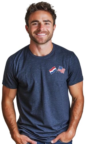 United States Friendship | USA - National Pride Flag Heritage Tee Unisex T-Shirt for Men or Women4