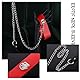 Kutocesy Bondage Set of 9 Pieces Haustier BDSM Sexspielzeug Kit Handschellen Buttplugs Masken Nippelklemmen Restraints Sex Toy for Couples Role Play (Red)