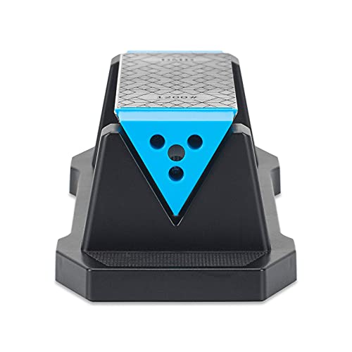 Dmd Diamond Whetstone Knife Sharpener | 3 Sides Grit Coarse 150|Grit Medium 325| Extra Fine 1200| Diamond Plate Honing Stone Hone Sharpener| Special Feature And Design #TOP3