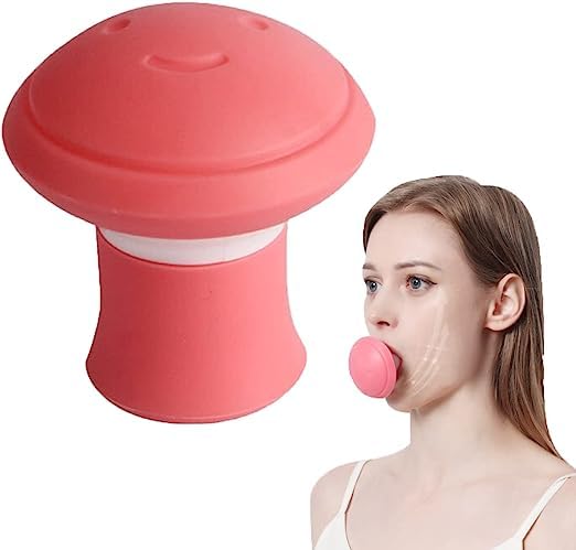 GSVM Exerciser for the Jaw in Silicone Reduces Stress and Cravings Breathing Type Face Slimmer, Breathing Type Face Slimmer Face Lift Inhaling & Exhaling Tool, Look Younger and Healthier