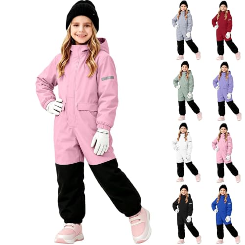 Snow Suit for Kids One Piece Snowsuit Waterproof Windproof Ski Suits - image 1
